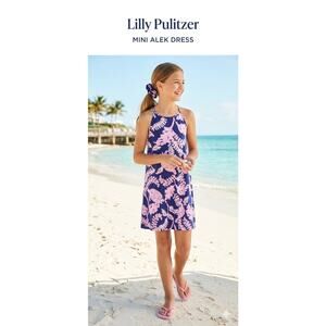 NWT Lilly Pulitzer Mini Alek Dress in What The Shell